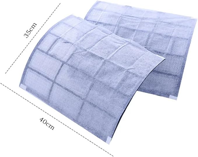 10Pcs Air Conditioner Filter Papers Anti-Dust Air Condition Outlet Filter Net - Image 2