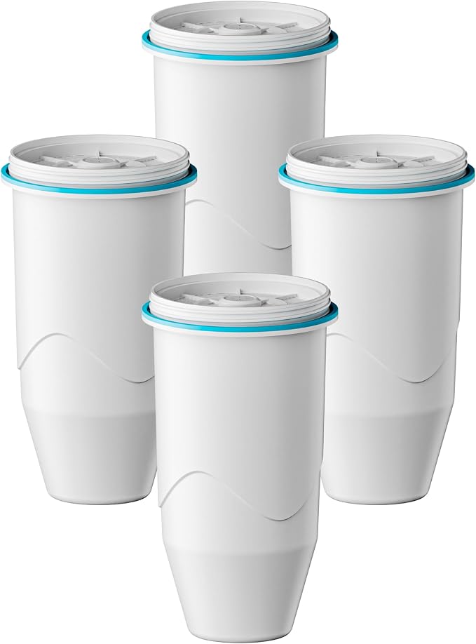 Compatible with Zero Pitchers and Dispenser, 0 TDS Premium Filtration, Fit by Unknown