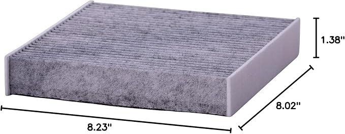 PG PC99634C Activated Charcoal Cabin Air Filter | Fits 2020-2026 Land Rover - Image 7