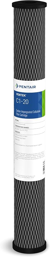 Pentair Pentek C1-20 Carbon Water Filter, Whole House Dual Purpose Powdered by PENTAIRPENTEK