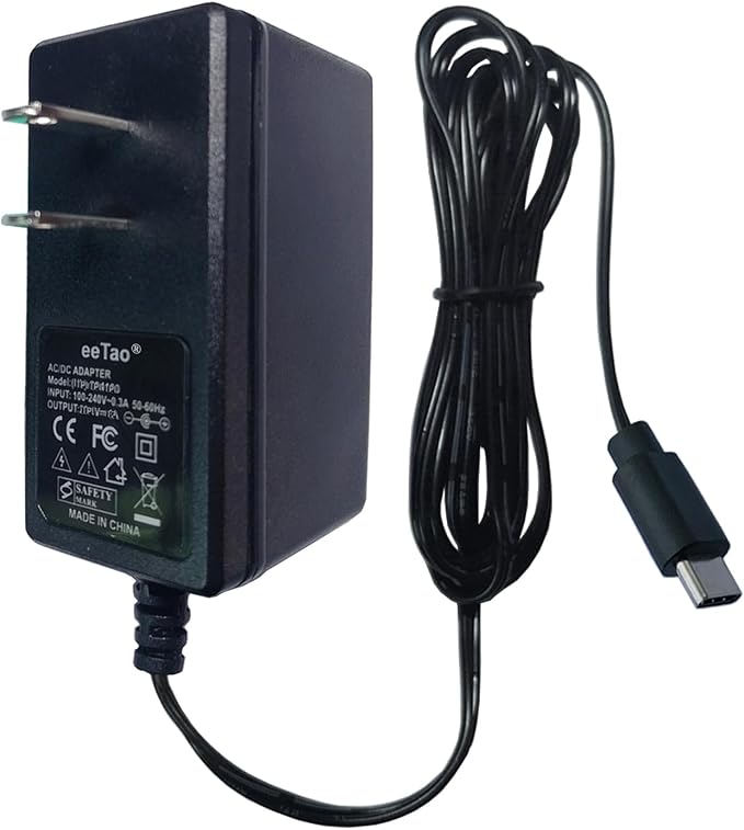 5V 2A USBC AC/DC Adapter Compatible by eeTao