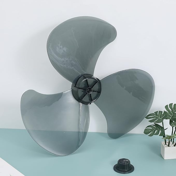 Ipetboom Fan Blades Replacement - 14in Plastic Standing Fan Blade 3 Leaves - - Image 8