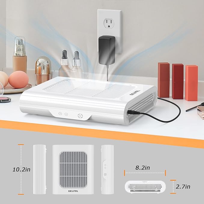 Professional Nail Dust Collector, Adjustable Nail Dust Collector - Image 3