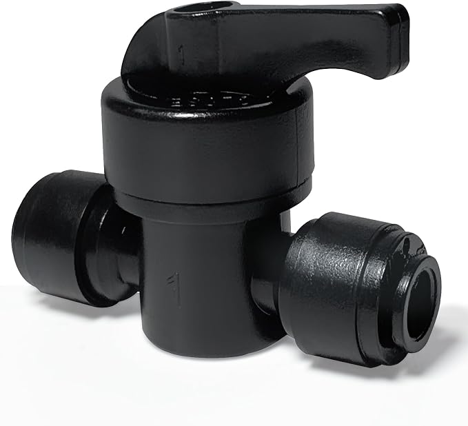 10 Pack Quick Connect 1/4" Drip Irrigation Shut Off Valve, Universal Drip by WelcometoSpalolen