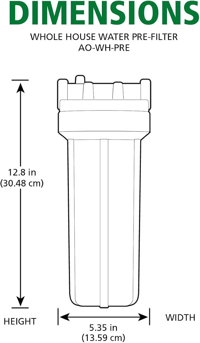 AO Smith Single-Stage Whole House Water Filtration System - Image 2