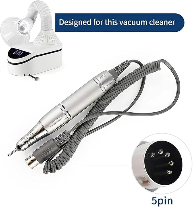 230w Dental Polishing Dust Collector, Nail Manicure Vacuum Cleaner, - Image 3