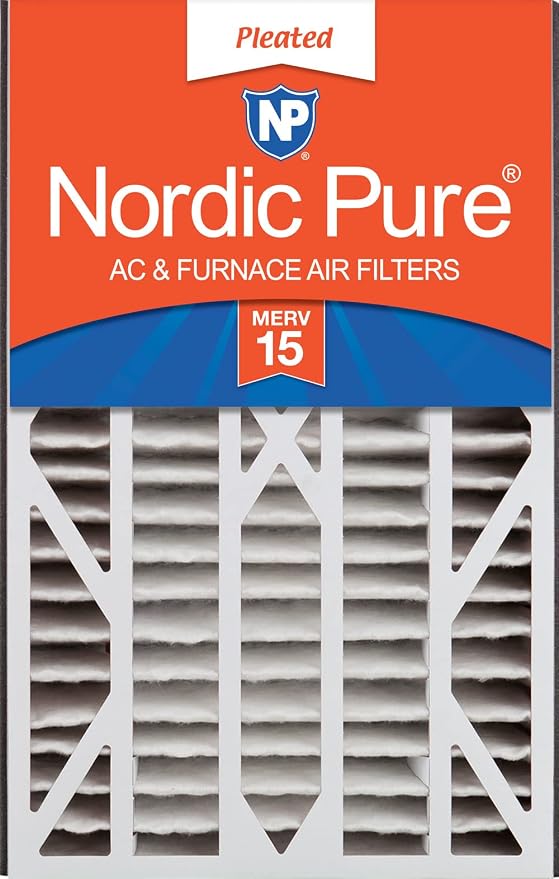 Nordic Pure 16x25x3 MERV 15 Trion Air Bear Cub Replacement 266649-101 Air by NordicPure