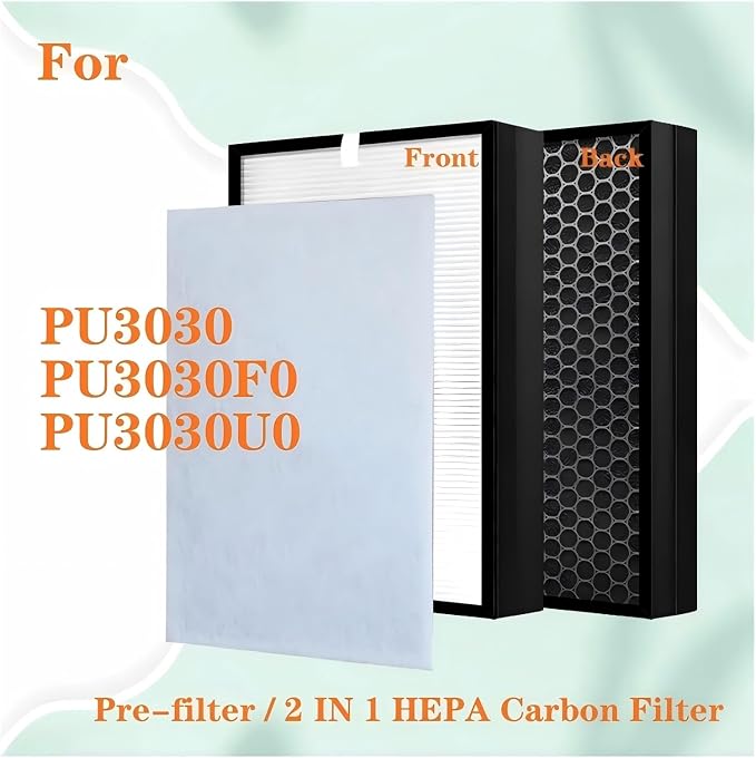 Replacement 2 In 1 HEPA And Carbon Filter XD6231U0，Compatible - Image 2