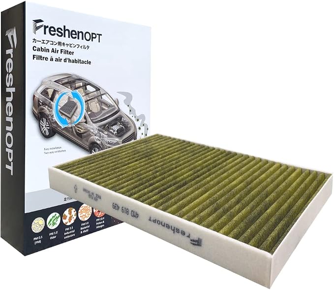 FreshenOPT Three-Layer Cabin Air Filter Replacement by FreshenOPT