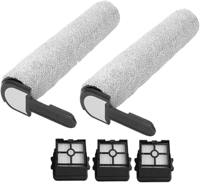 Wet Dry Vacuum Cleaner Roller Brush HEPA Filter Replacement Kit Compatible by Unknown