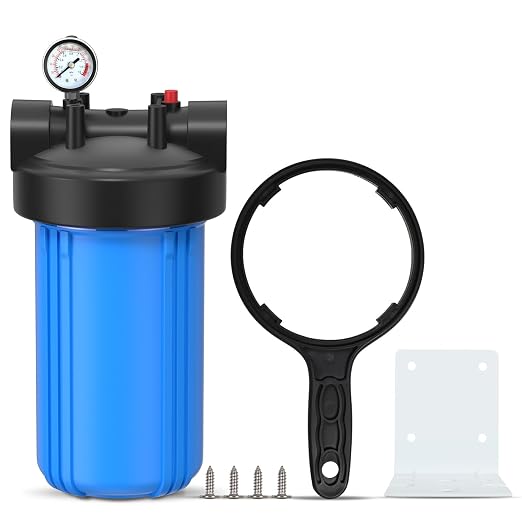PUREPLUS Whole House Water Filter Housing, Pre-Filtration System, by PUREPLUS