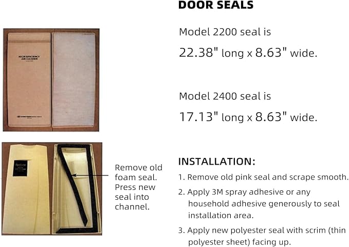 4725 Seal Kit, Universal Door Seal Kit Compatible - Image 6