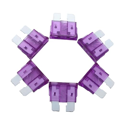 100 Pack Auto Fuses 3 AMP ATC/ATO Standard Regular Fuse Blade 3A Car Truck Boat - Image 4