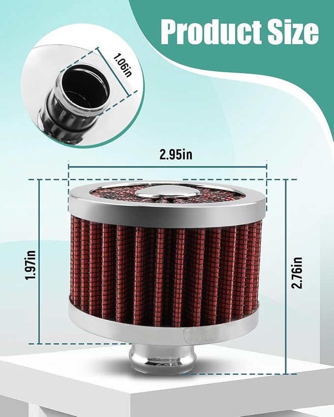 2PCS Car Air Filter Fit for Vehicles - Image 3