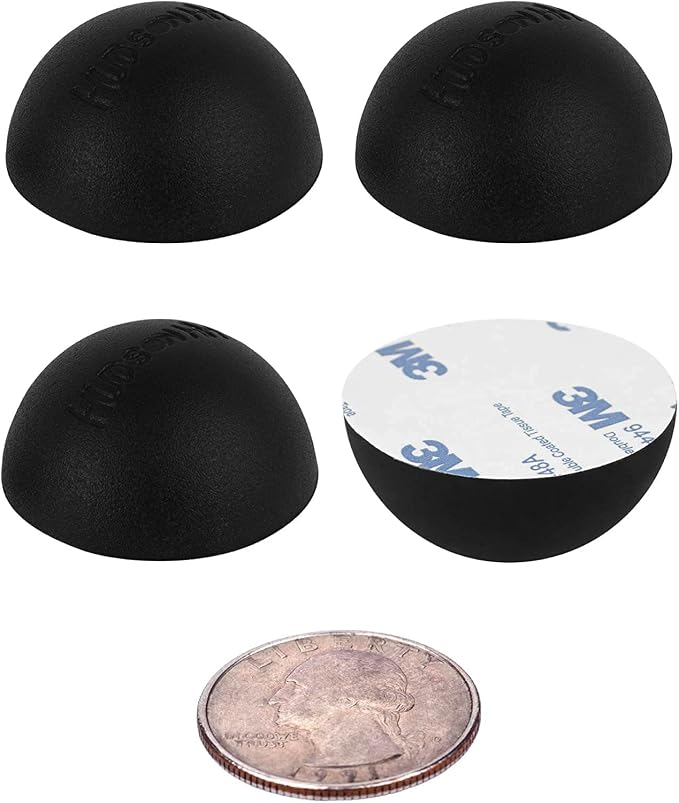 Hudson Hi-Fi Speaker Isolation Feet – Adhesive Silicone Anti-Vibration Pads by HudsonHi-Fi