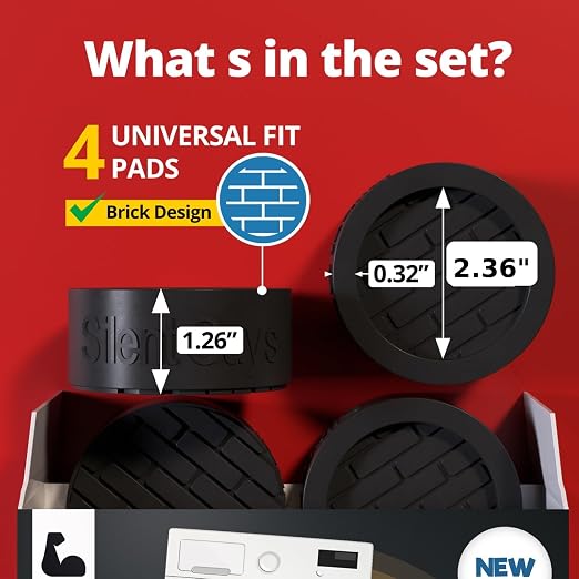 Silent Guys Heavy Duty Anti Vibration Pads - Image 5