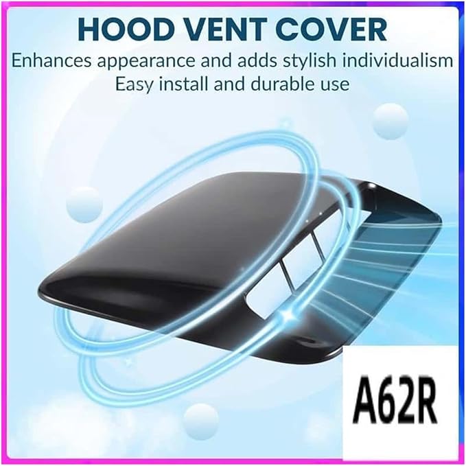 Car Universal Hood Vent Air Outlet Cover Compatible - Image 2