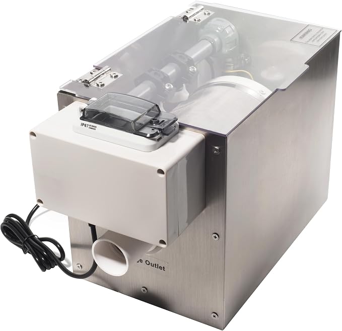 Automatic Rotary Drum Filter for Koi Tilapia Pond, Fish Farm, Hydroponics by RINOO