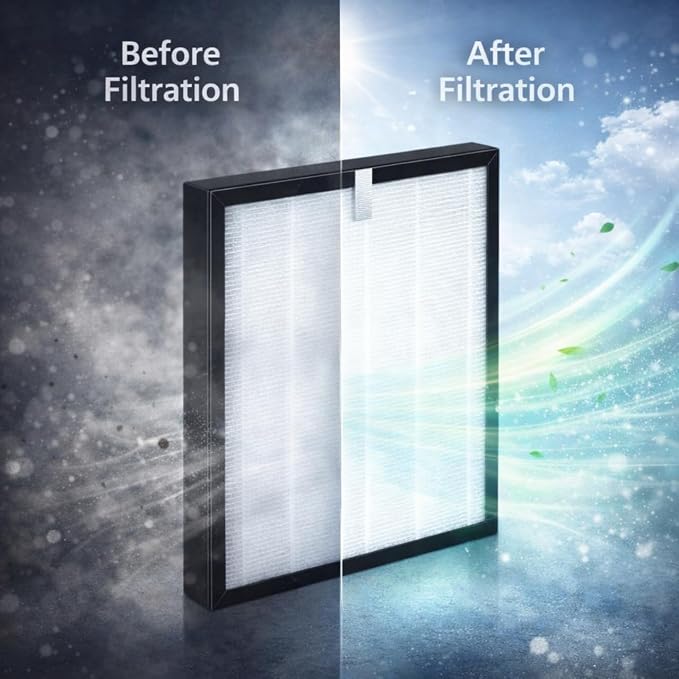 Nispira TZ-K2-A Replacement HEPA Filter Compatible - Image 7