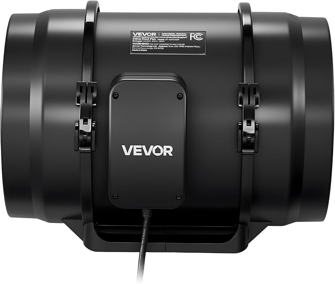 VEVOR Inline Duct Fan, 8-Inch 720 CFM - Image 9