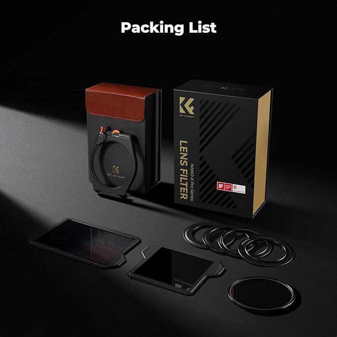 K&F CONCEPT X PRO Square Filters Holder System Kit - Image 7