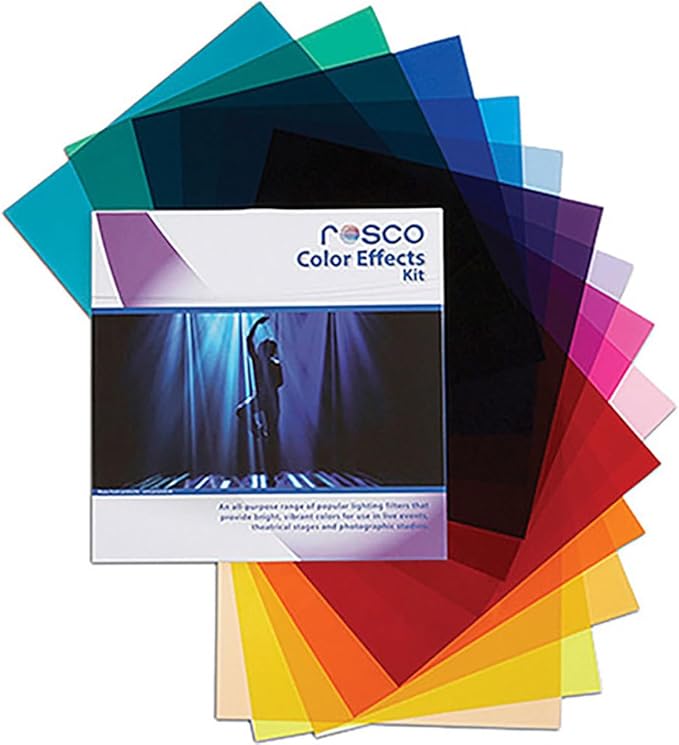 Rosco Color Effects Filter Kit, 12 x 12 Sheets by Unknown