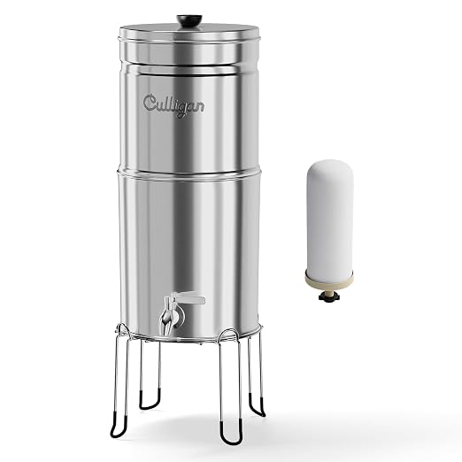Culligan MaxClear 2.25 Gallon Gravity Water Filter System, Polished by CulliganWater