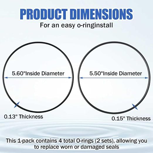 Whole House Water Filter O Ring 10"X4.5" - Image 3