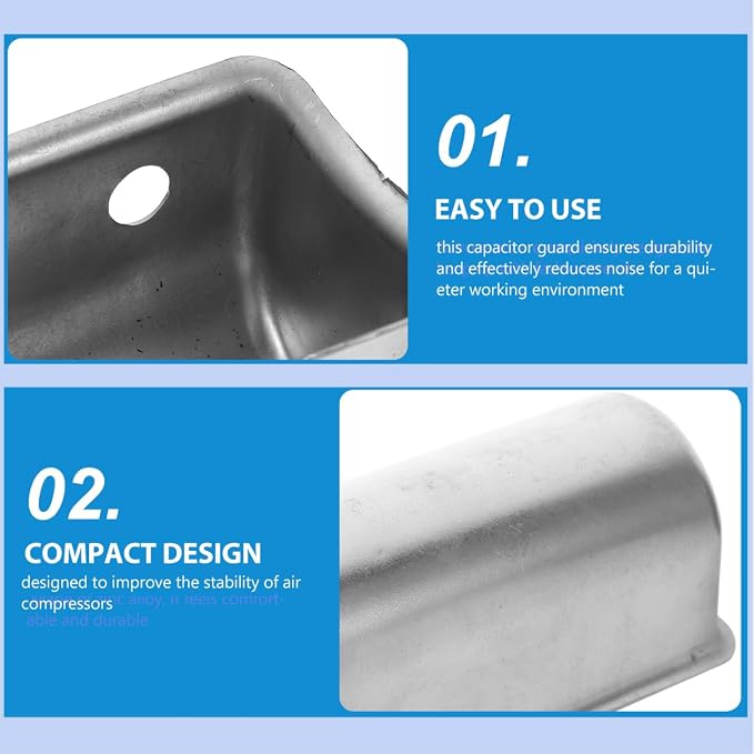 Capacitor Protective Cover for Air Compressor Noise Reduction Shield Insulating - Image 5