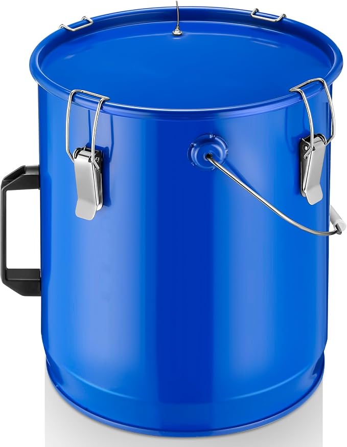 6 Gal Fryer Grease Bucket Fryer Oil Transport Bucket - Image 8
