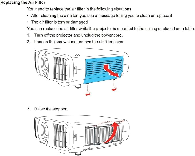 Replacement Projector Air Dust Filter - Image 4