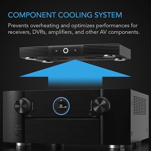 AC Infinity AIRCOM S7, Quiet Cooling Fan System 12" Top-Exhaust - Image 2