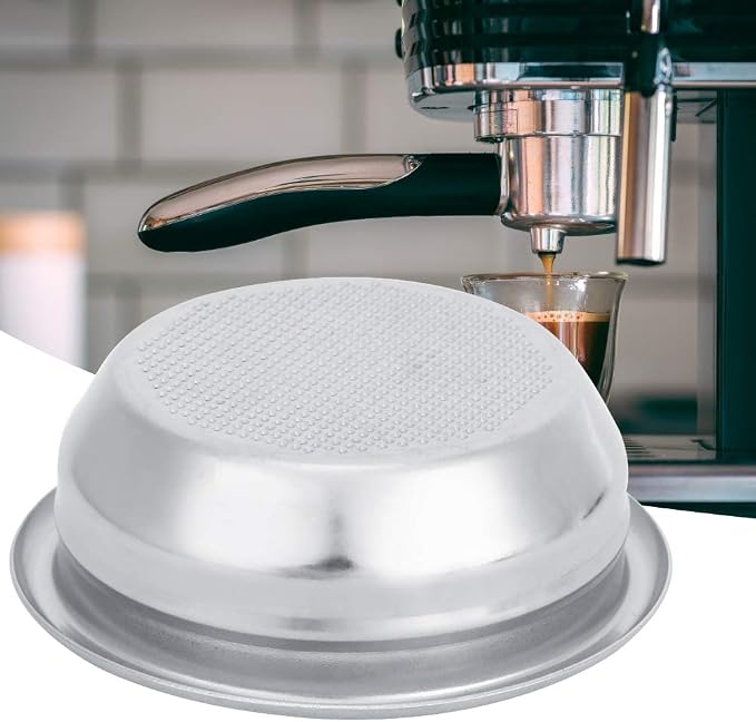 Coffee Filter Basket, 58mm Single Double Porous Filter Bowl Basket Semi - Image 5