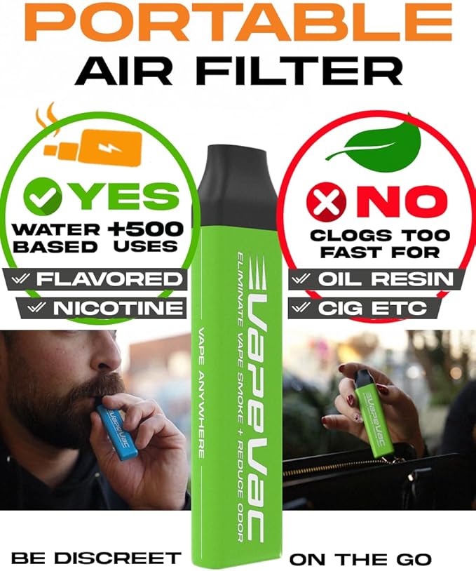 VapeVac – Pocket Sized Personal Air Filter - Image 5