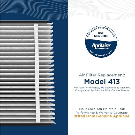 Aprilaire 413 MERV 13 Replacement Whole-House Furnace Air Purifier Filter - Image 4