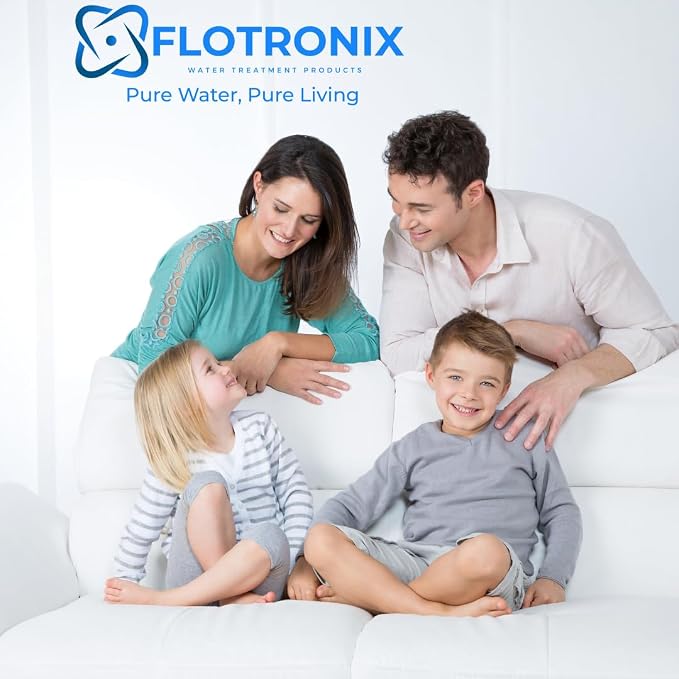 Flotronix 5 Micron 2.5" x 10" Whole House CTO Carbon Sediment Water Filter - Image 8