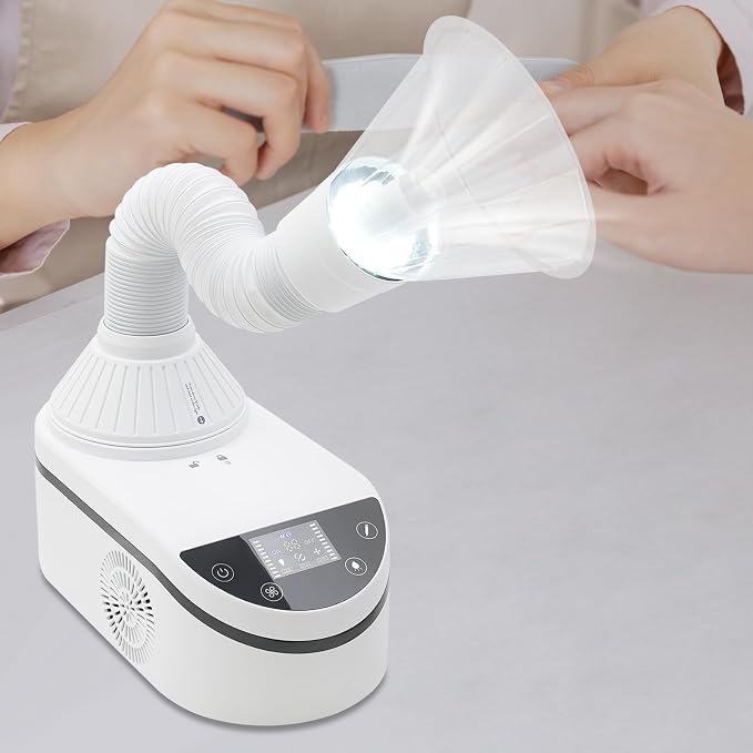 Nail Dust Collecting Machine, Tabletop Dust Collector by Zivisamt