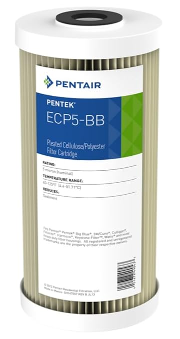 Pentair Pentek ECP5-BB Big Blue Sediment Water Filter, Whole House Heavy Duty by PENTAIRPENTEK