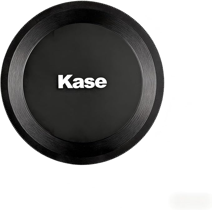 Kase 52mm Front Lens Cap, Magnetic CNC Aluminum + Optical Glass, Quick Press-On by KaseFilter