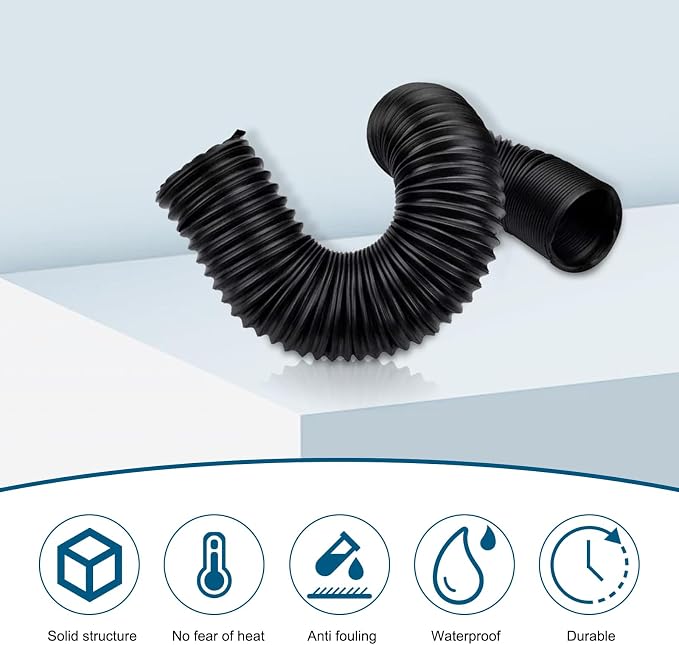Car Air Intake Pipe, 2.9" Leak-proof Bendable Feed Expansion Hose - Image 5