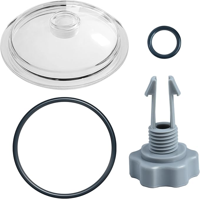 XJJ 28645EG Pool Leaf Trap Cover Lid 5 inch have O-Ring, Fit by Unknown