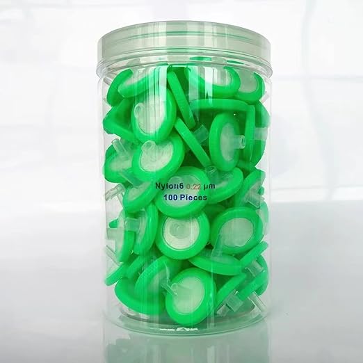 Syringe Filters Nylon Membrane - 25mm Membrane Diameter by Lichencottage