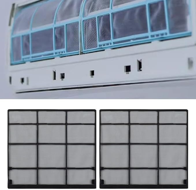 2 Pack Air Conditioner Filter Accessories, Indoor Unit Hanging Dust Screen - Image 5