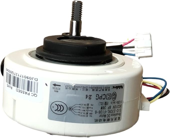 NURII Air Purifier Motor, SIC-37CVL-F136-6, Replace Parts by Unknown