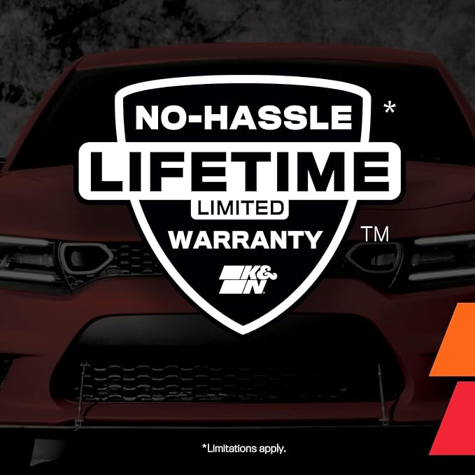 K&N High-Flow Original Lifetime Engine Air Filter: Increase Power: Premium - Image 7