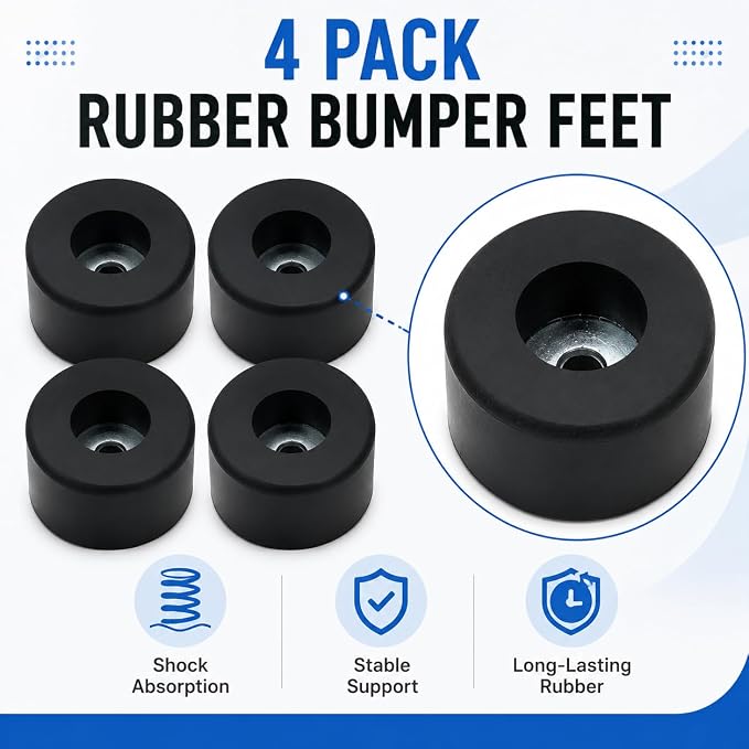 4 Pcs 192310GS Air Compressor Rubber Feet Anti Vibration Foot Pads | Compatible - Image 7