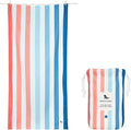 Dock & Bay Beach Towel - Quick Dry, Sand Free - Compact, Lightweight - 100% Recycled - Includes Bag - Summer - Sand to Sea, Extra Large (200x90cm, 78x35)