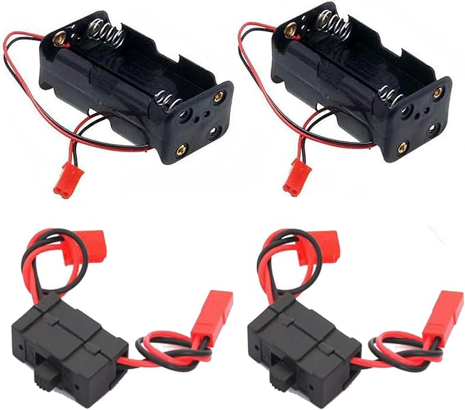 RC 1/8 Air Filter Cleaner Upgraded Parts Fit SH.28 Engine & On/Off Power Switch - Image 6