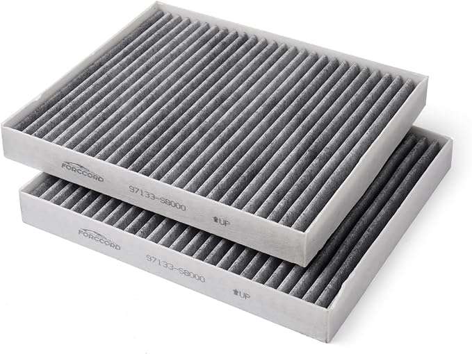 2-Pack HEPA Cabin Air Filter Fits by Forccord