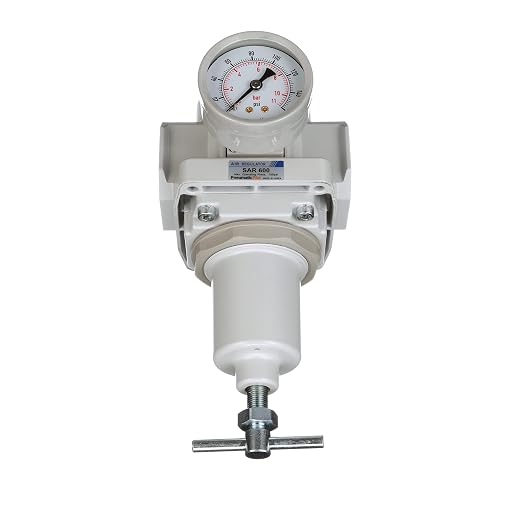 PneumaticPlus SAR Series T-Handle Compressed Air Pressure Regulator - Image 6